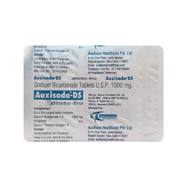 Auxisoda DS 1000mg Tablet WingsMed