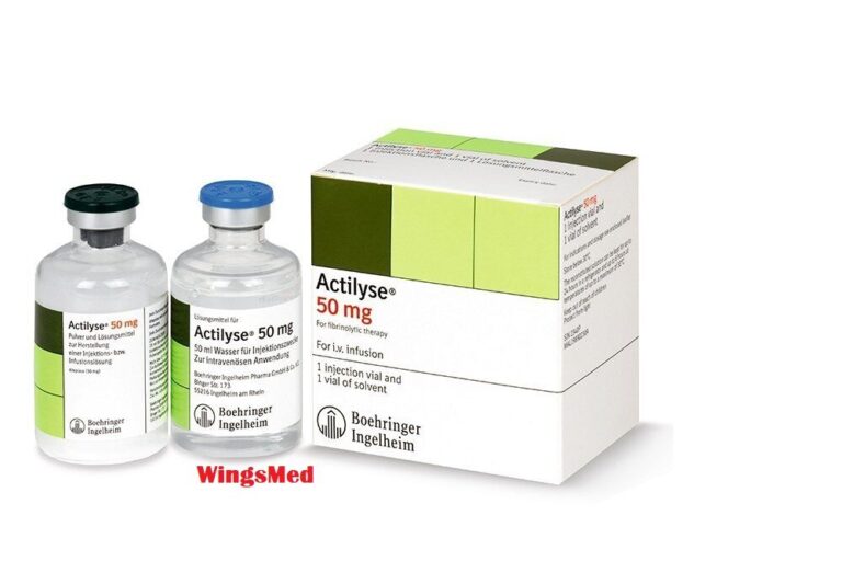 ACTILYSE 50MG INJECTION - WingsMed - India’s Most Trusted Online ...