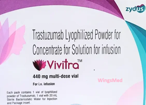 Vivitra Trastuzumab 440mg injection